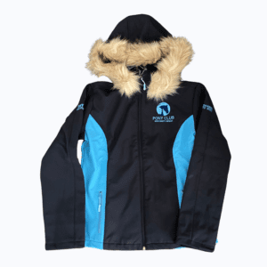 Pony Club NSW SoftShell Jacket with removable fur hood