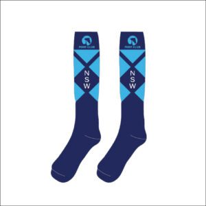 Pony Club NSW Socks Design 1