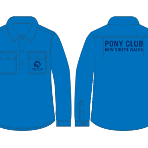 Pony Club NSW Workshirt Royal Blue