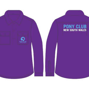 Pony Club NSW Workshirt Purple